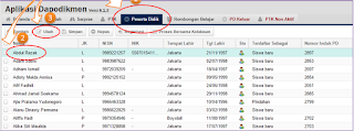 Tab Peserta Didik Dapodikmen