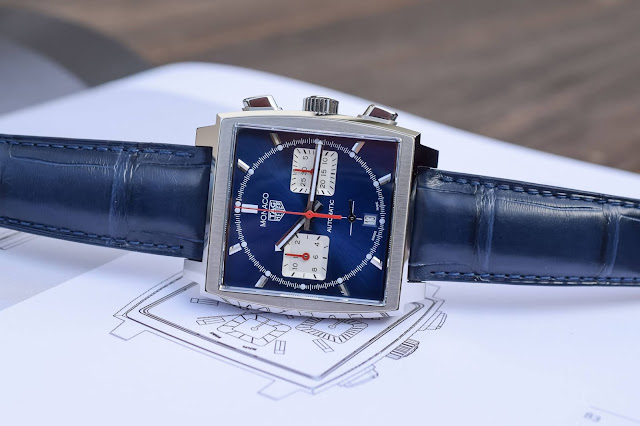 Revisión de la réplica del cronógrafo de TAG Heuer Monaco Cw2113.Fc6183