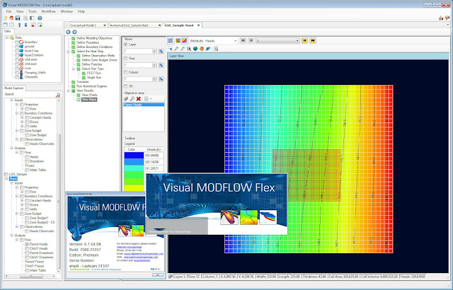 Waterloo Hydrogeologic Visual MODFLOW Flex 6.1 x64