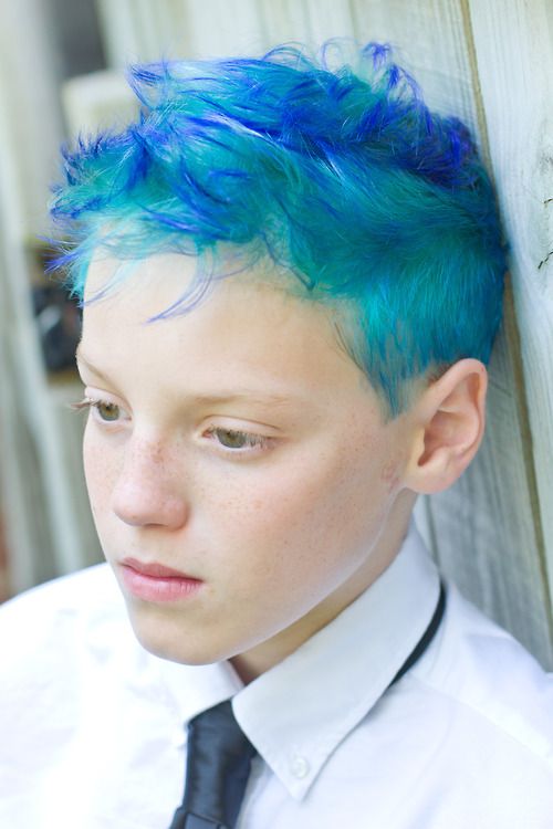 How to tone yellow hair for boys