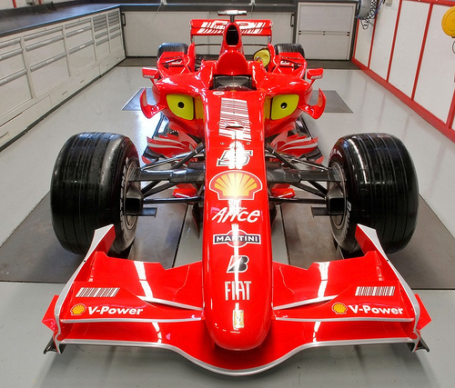 car model: Ferrari f1 cars