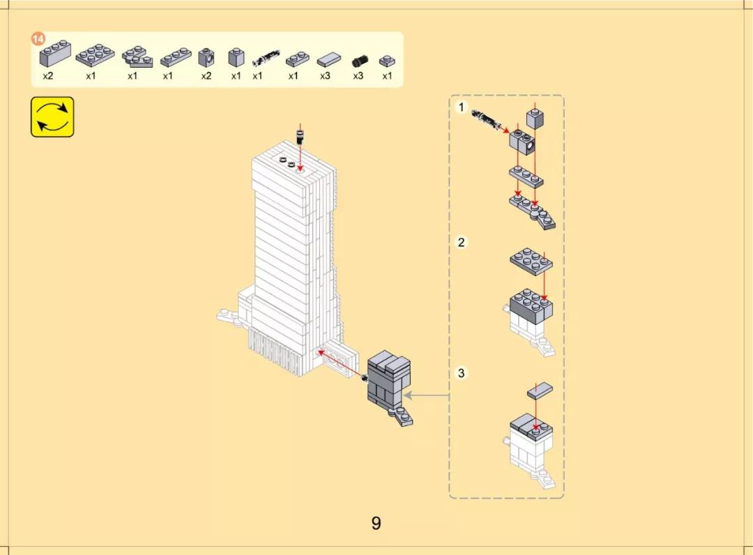 artorbricks marina bay sands of singapore compatible with lego