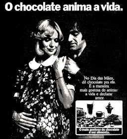 chocolate,  os anos 70; propaganda na década de 70; Brazil in the 70s, história anos 70; Oswaldo Hernandez;