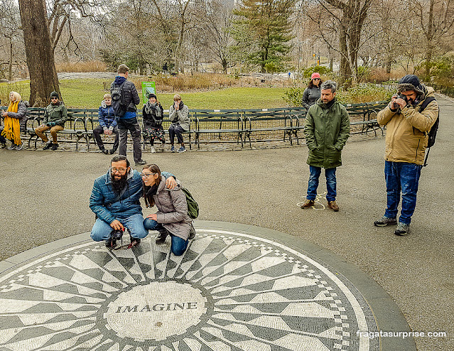 Strawberry Fields, Central Park, Nova York