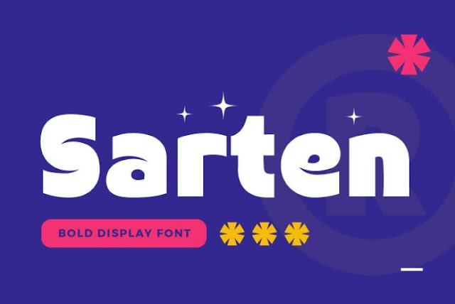Buy Sarten Font for Commercial Use