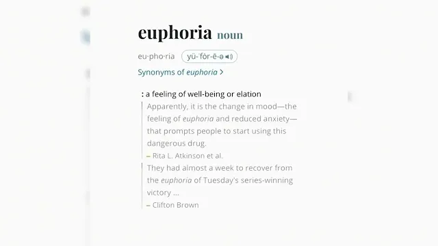 Euphoria definition
