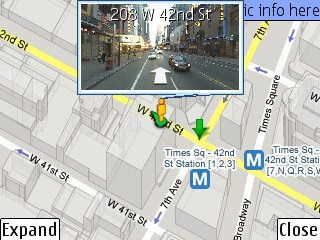 StreetView on Nokia N82