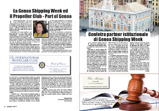 GIUGNO 2019 PAG. 17 - Confetra partner istituzionale di Genoa Shipping Week