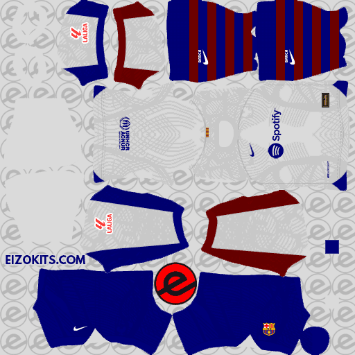 Nike FC Barcelona DLS Kits 2023-2024 Lançado - DLS23 Kits (Away)