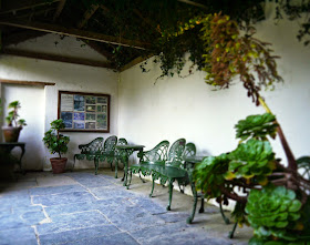 The Lost Gardens of Heligan, Cornwall - Italian patio