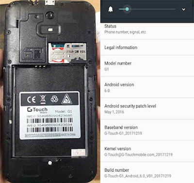 Gtouch G1 Flash File