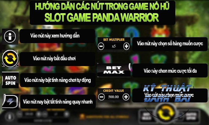 Game Nỗ hủ – Slot Panda Warrior tuyệt đỉnh kungfu Gấu trúc