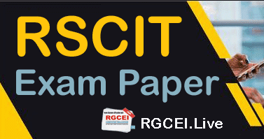 New Most Important RSCIT Exam Questions Paper in Hindi PDF | All Competition Computer Exam Questions