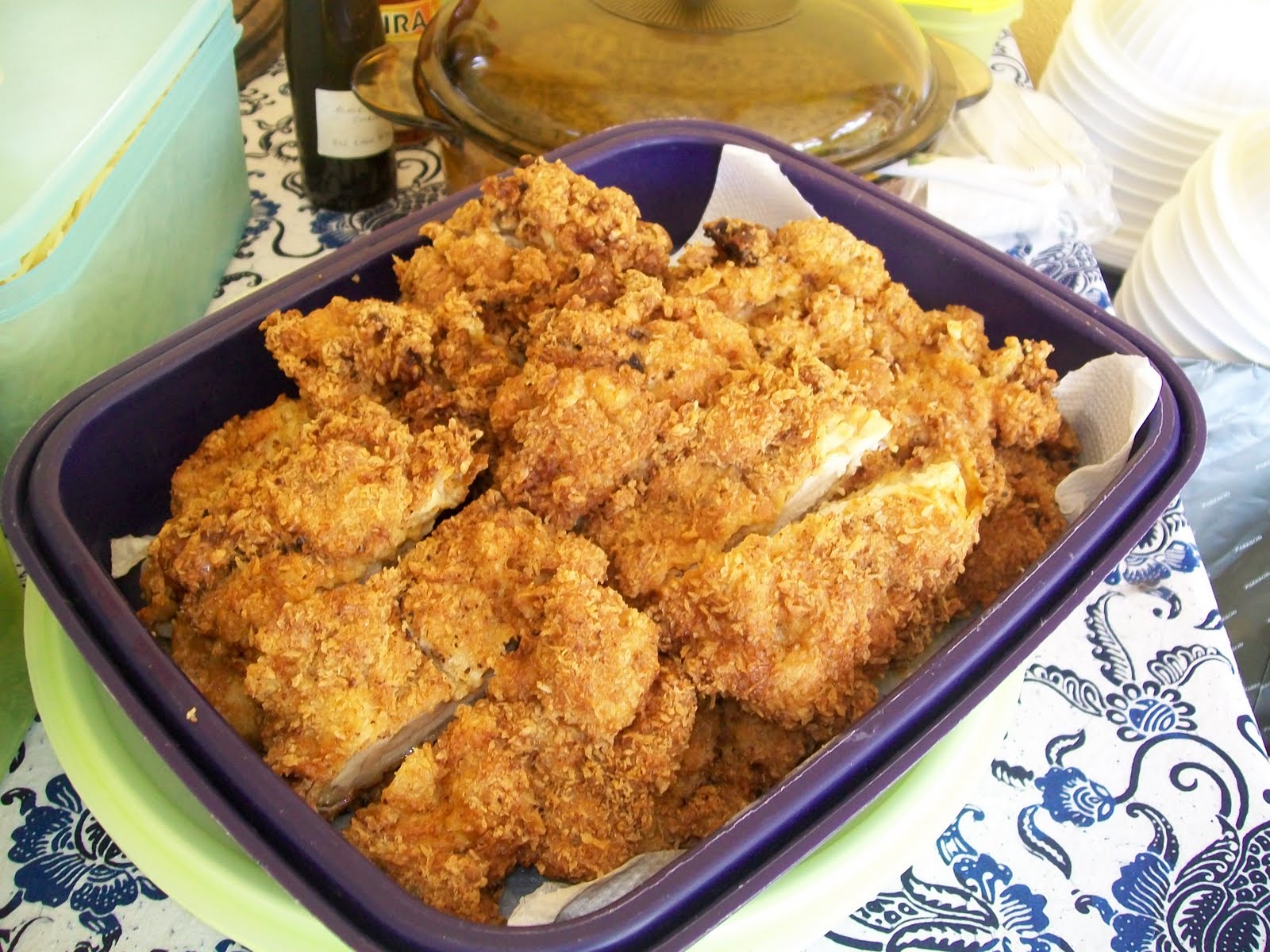 BLOG UMMUQAYYIM : Resepi Chicken Chop & Potato wedges