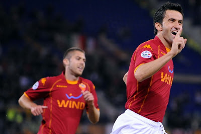 Christian Panucci continues his fine goal-scoring form for Roma, opening the scoring in the 3-0 win over Reggina.