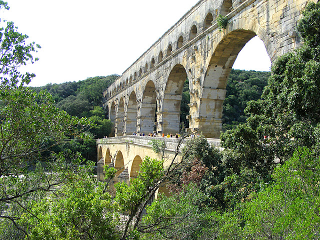 Pont du Gard, France. Photo by Loire Valley Time Travel.