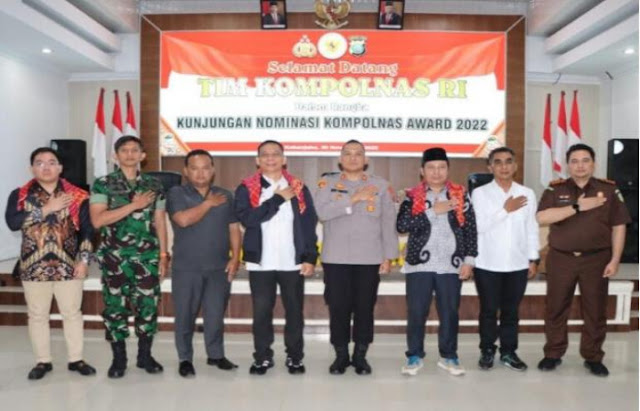 Polres Tanah Karo Masuk Nominasi Kompolnas Award 2022