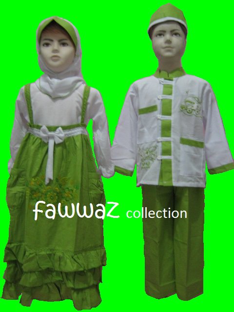 Seragam baju muslim: SERAGAM BAJU MUSLIM TK MODEL OVERALL 