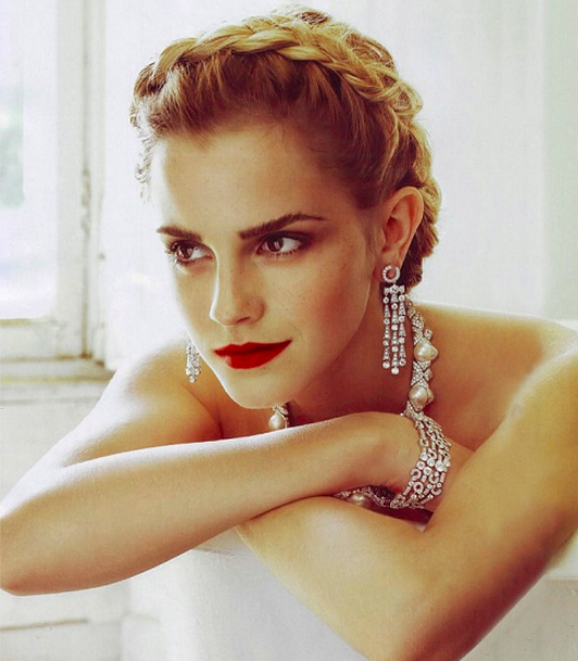 Image for  Emma Watson’s Ring Of Milkmaids & Bling  1