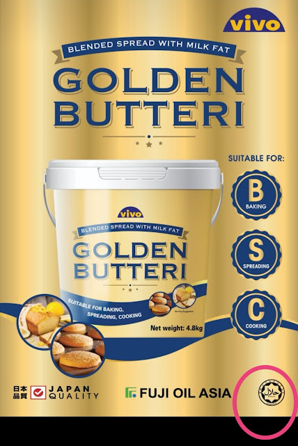 vivo golden butteri, butter murah dan sedap,