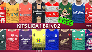 Kitpack BRI Liga 1 Season 2022/2023 (Free Version)