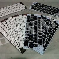 Arabic Keyboard Sticker untuk Notebook dan Netbook