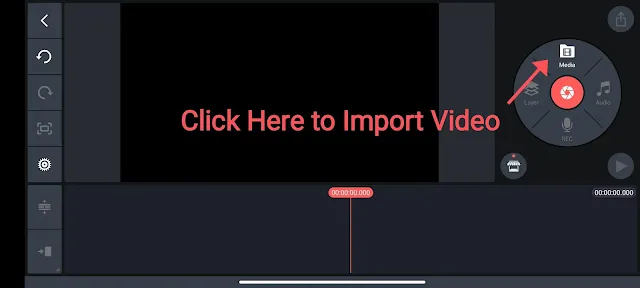 Import Video in Kinemaster