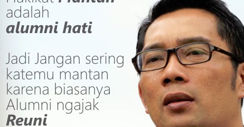 Kata Kata Romantis Ridwan Kamil