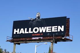 Halloween movie billboard