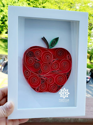 Paper Quilling Apple