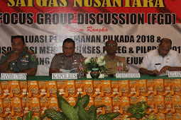 Satgas Nusantara Gelar FDG Pileg dan Pilpres 2019 di Biak Numfor