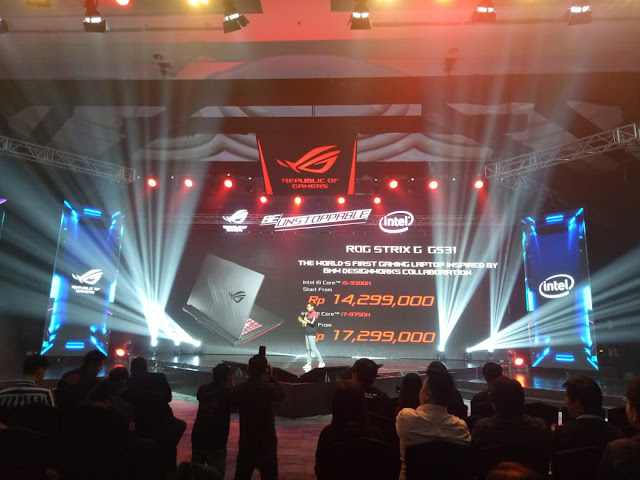 Gaming, Gamers, Laptop, ASUS, Republic of Gamers, Teknologi, Terbaru, Indonesia