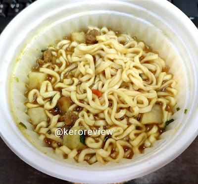 รีวิว คินจัง บะหมี่ถ้วยกึ่งสำเร็จรูป โคคูมะ แกงกะหรี่ (CR) Review Instant Cup Noodles Kokuma Curry, Kinchan Brand.