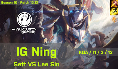 IG Ning Sett JG vs Leesin - KR 10.13