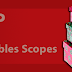 مدى المتغيرات فى بى اتش بى variable scopes in php