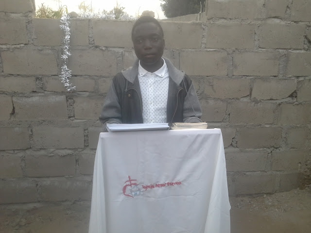 Brother Helder of Eternal Love Church in Mozambique