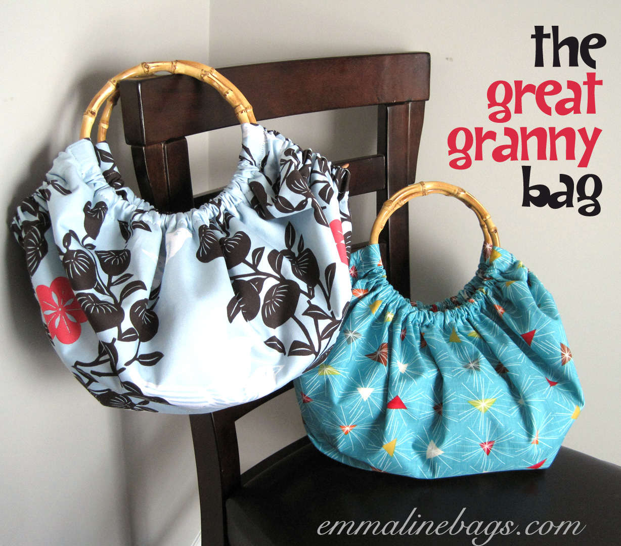 Purse Tutorial: The Great Granny Bag - Emmaline Bags: Sewing Patterns ...