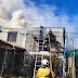 Incendio estructural deja dos casas destruidas por la acción del fuego