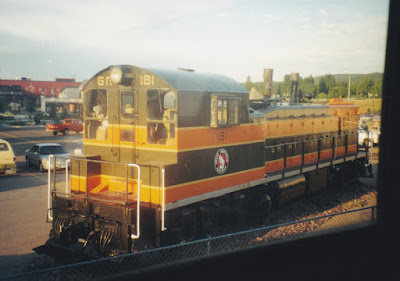 Great Northern NW3 #181 in Whitefish, Montana on July 24, 1999