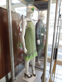 Great Gatsby green flapper dress