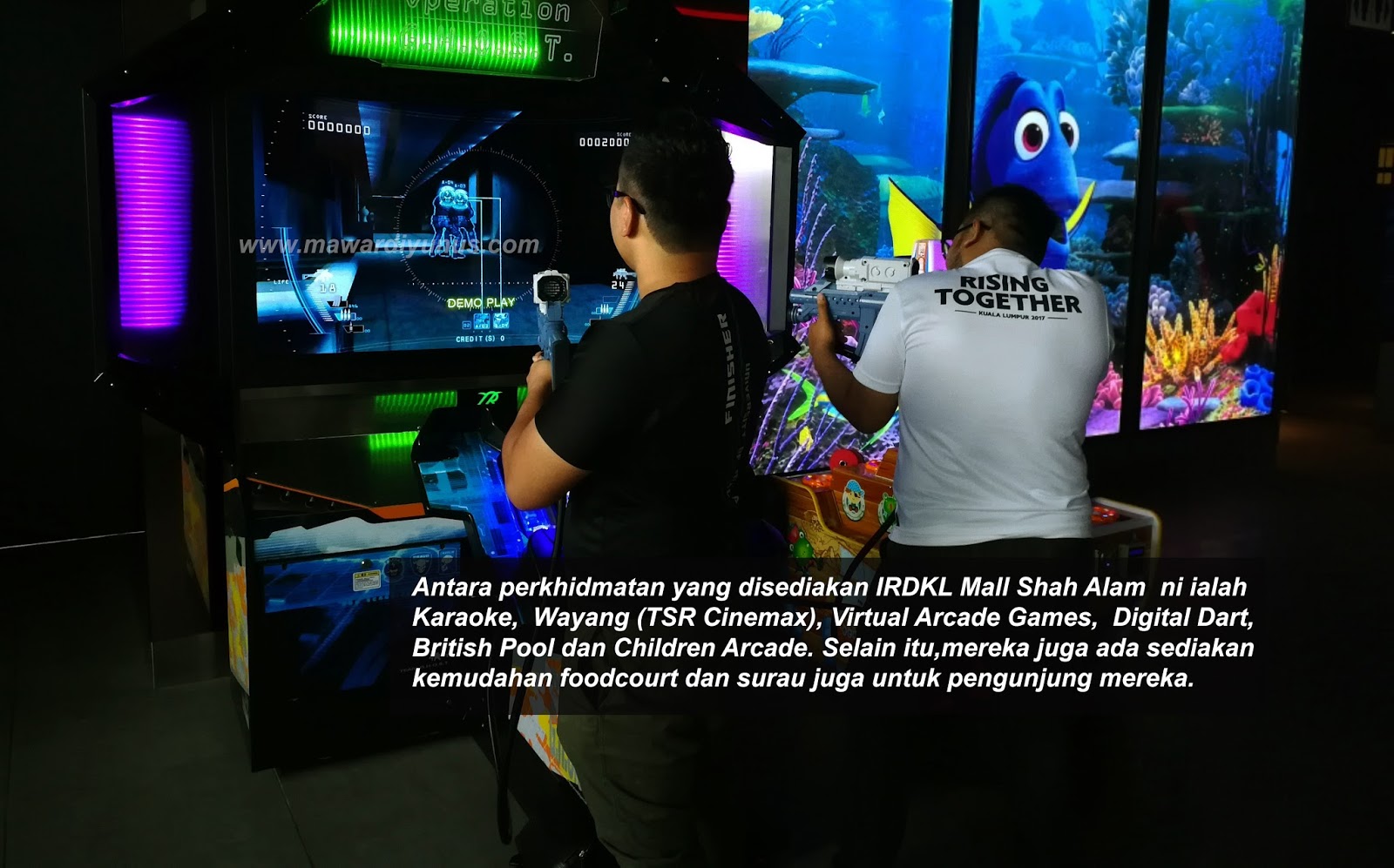 Lepak Dan Berhibur Bersama Keluarga Di Irdkl Mall Shah Alam Mawardi Yunus