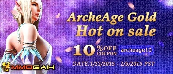 MmoGah 10% discount archeage gold