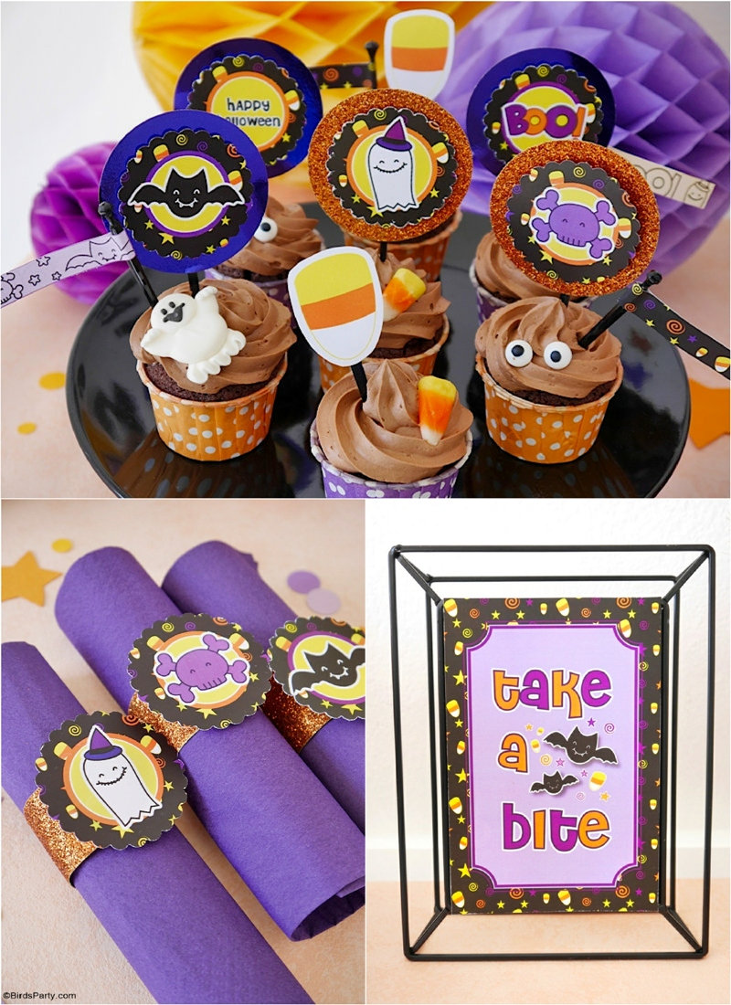 Notre Jolie fête d'Halloween DIY - des idées pas si effrayantes, rapides, faciles et économiques pour organiser une fête d'Halloween à la maison!