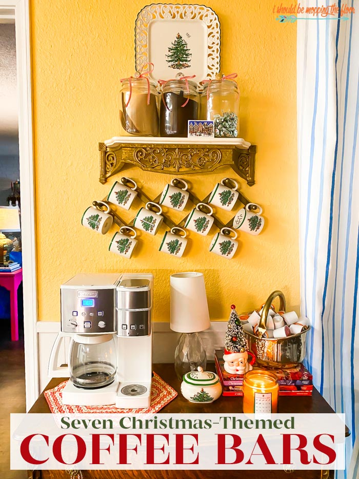 Kitchen Countertop Coffee Station Ideas (for Festive Holiday