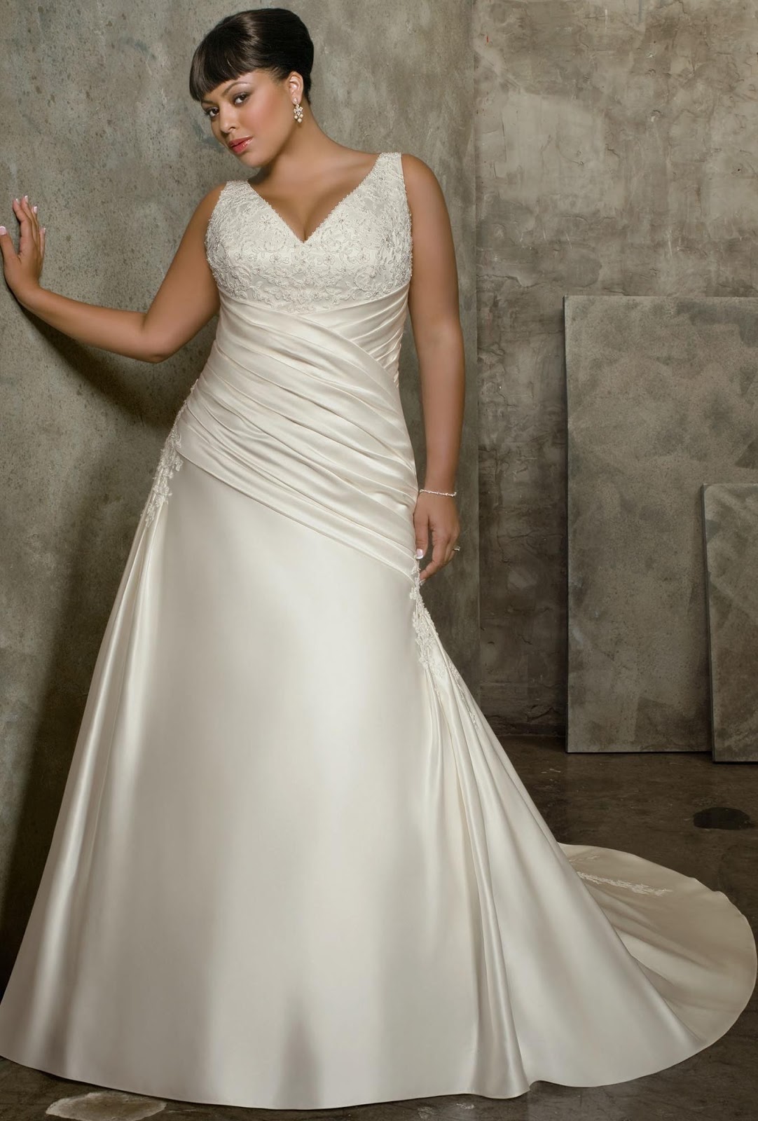  Affordable  Plus Size Vintage  Wedding  Dresses 