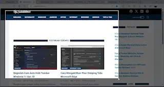 Cara Screenshot di Laptop Hanya Bagian Tertentu