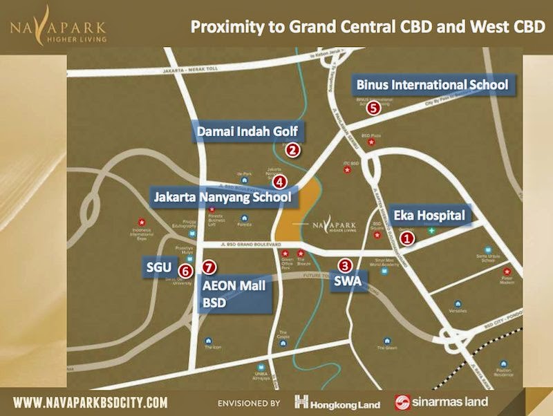 NavaPark BSD City - Sinar Mas Land dan Hongkong Land 