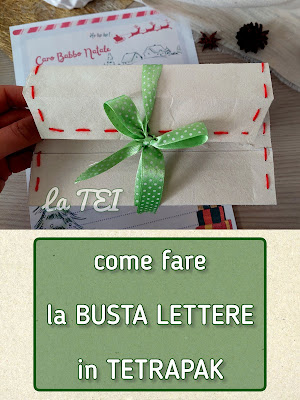 Tutorial busta lettere in tetrapack