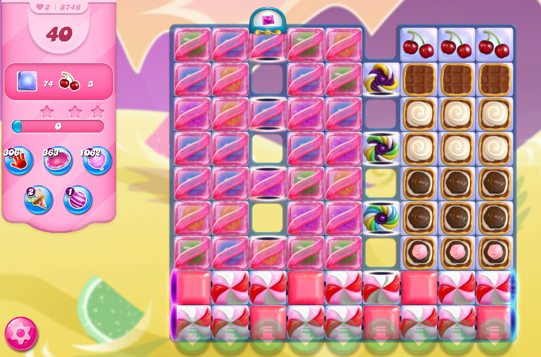 Candy Crush Saga level 8746