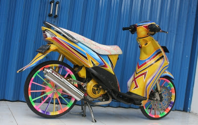 MIO modifikasi Racing motor drag thailand